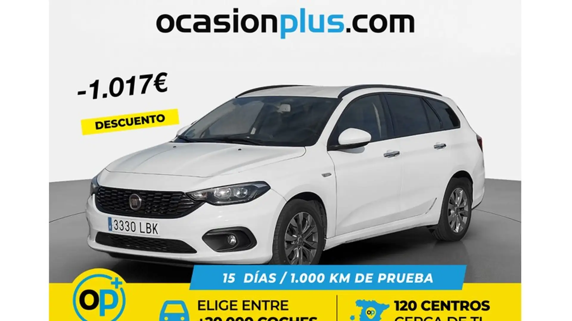 Fiat Tipo SW 1.4 T-Jet Lounge Blanc - 1