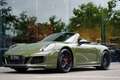 Porsche 991 991 Cabriolet 3.0 Carrera GTS Nato Green Burmester Groen - thumbnail 1