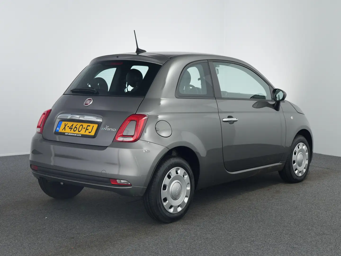 Fiat 500 1.0 Hybrid | Airco | Bestuurdersairbag | Bluetooth Grijs - 2