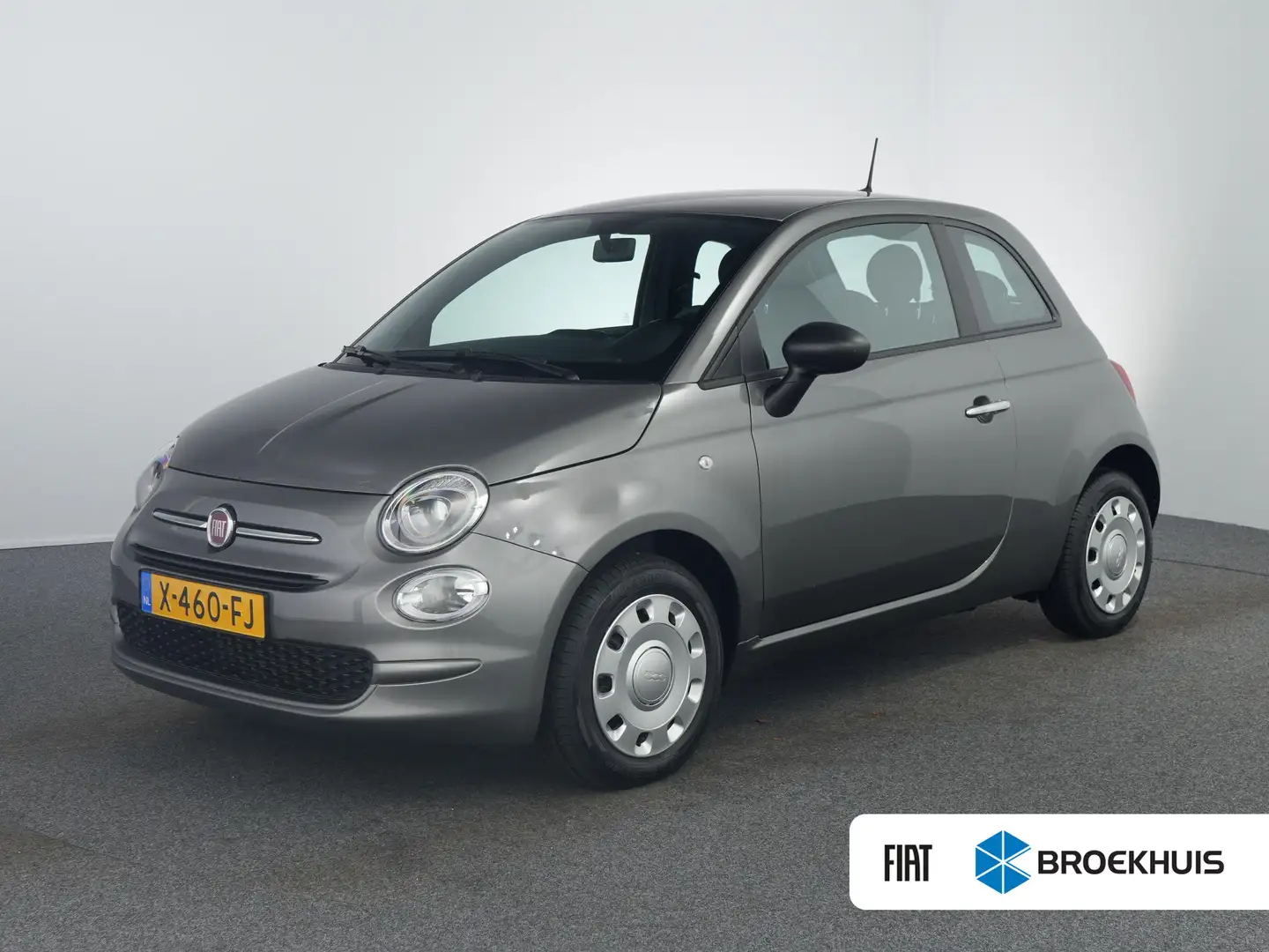 Fiat 500 1.0 Hybrid | Airco | Bestuurdersairbag | Bluetooth Grijs - 1