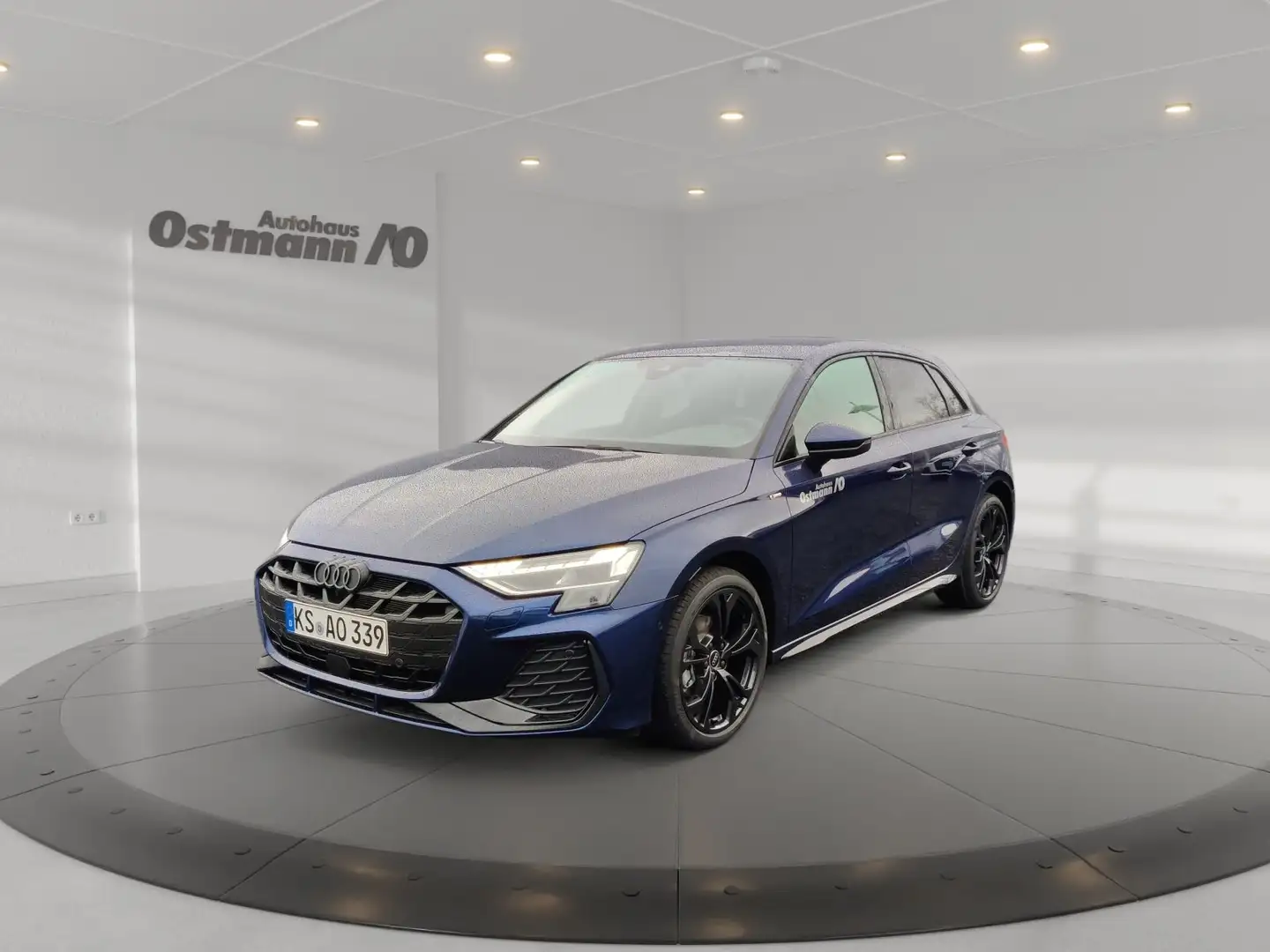 Audi A3 Sportback 1.5 TFSI S-Line KAM TEMPO Blau - 1