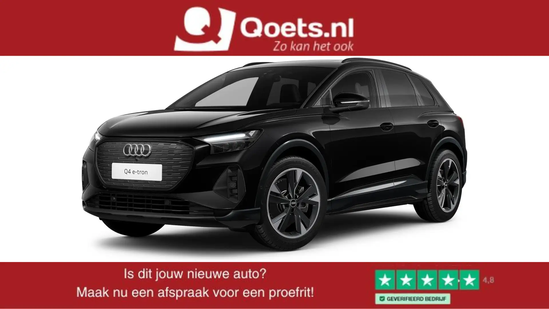 Audi Q4 e-tron 40 Advanced edition 77 kWh Panoramadak - Optiekpak Noir - 1