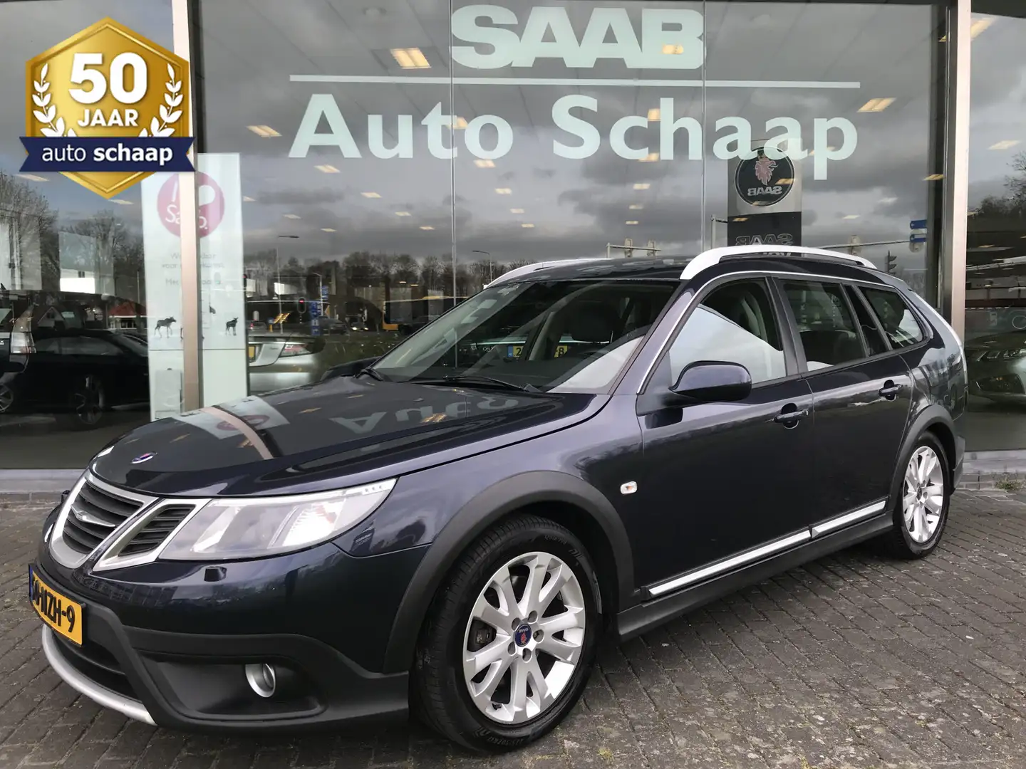 Saab 9-3 Estate 2.0 T Aero XWD | Rijklaar incl garantie | M Blau - 1