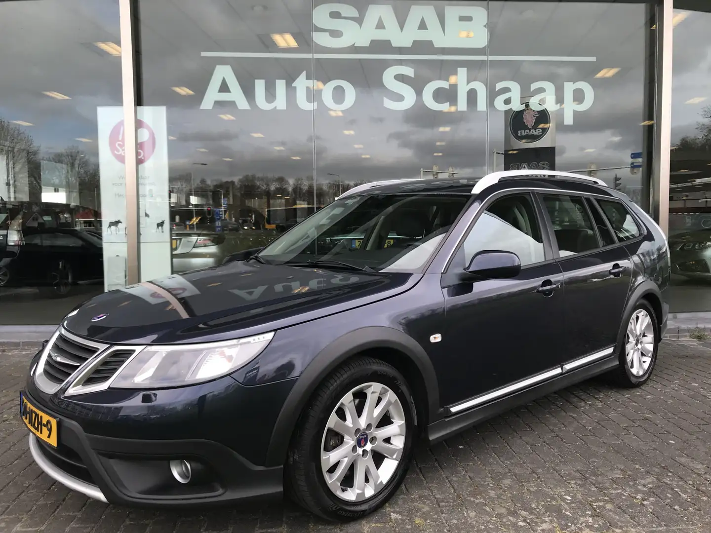 Saab 9-3 Estate 2.0 T Aero XWD | Rijklaar incl garantie | M Kék - 1