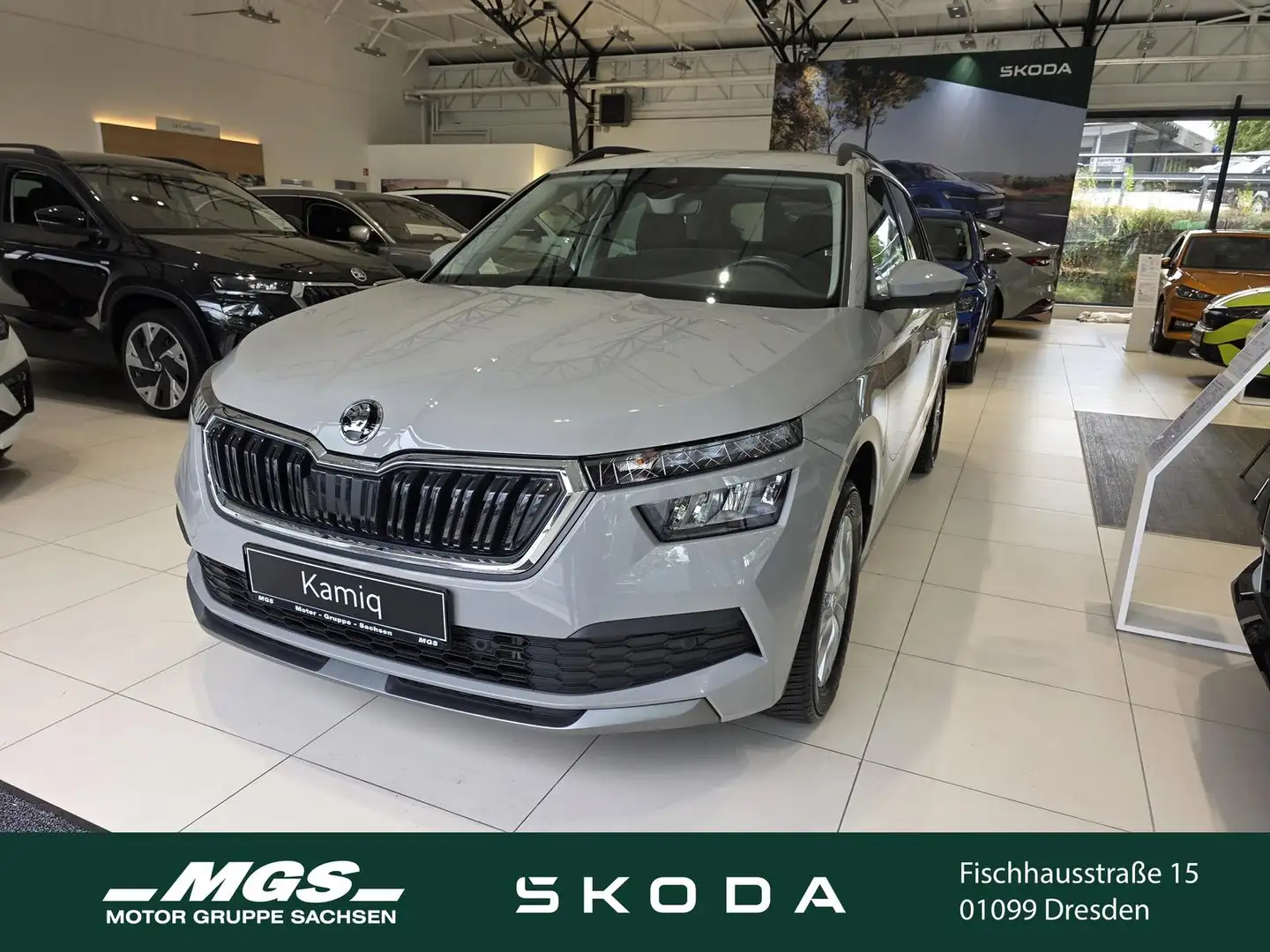 Skoda Kamiq 1.0 TSI Ambition DSG Grijs - 1