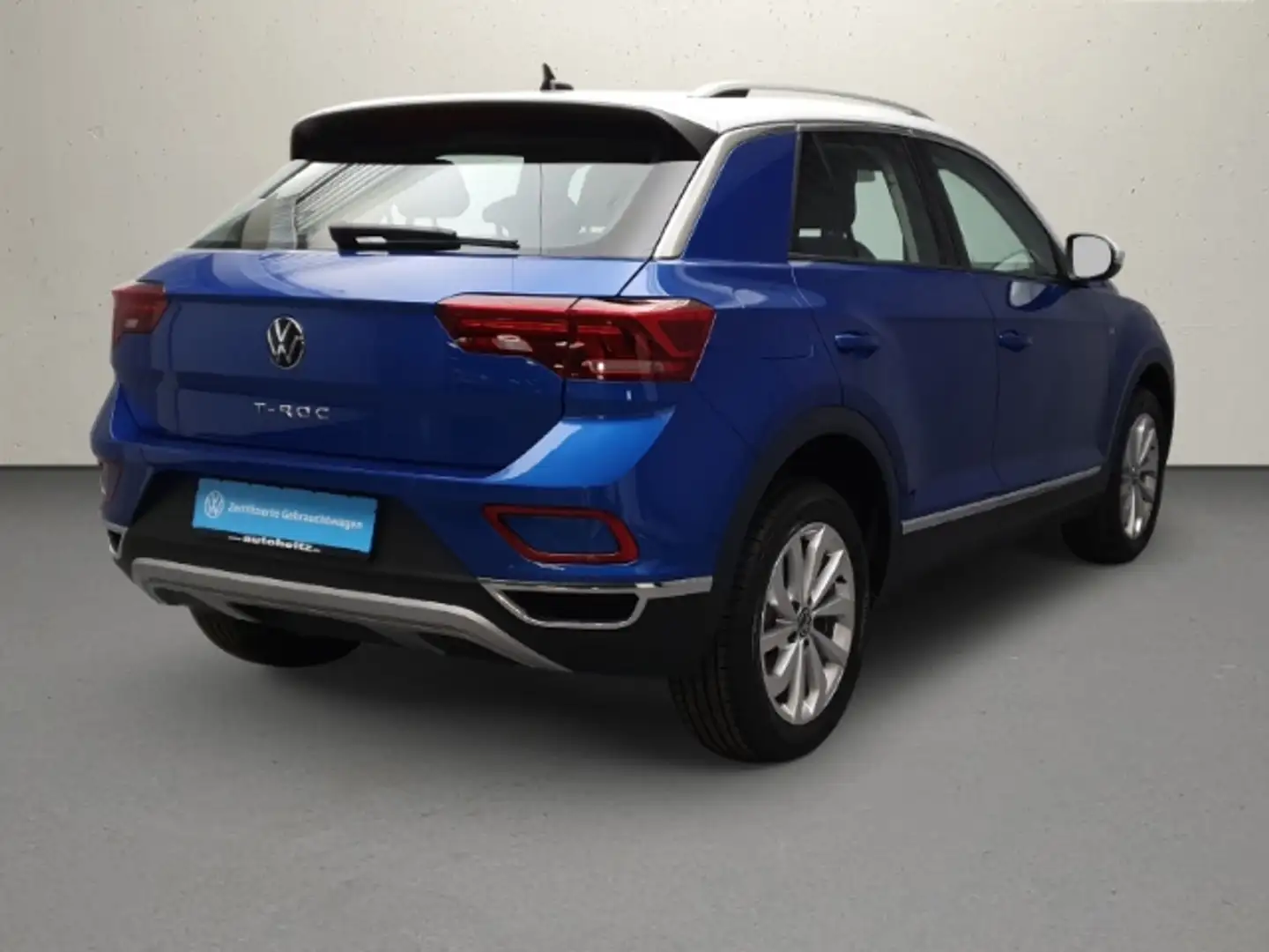 Volkswagen T-Roc 1.5 TSI DSG Style AHK Navi LED ACC Bluetooth Blau - 2