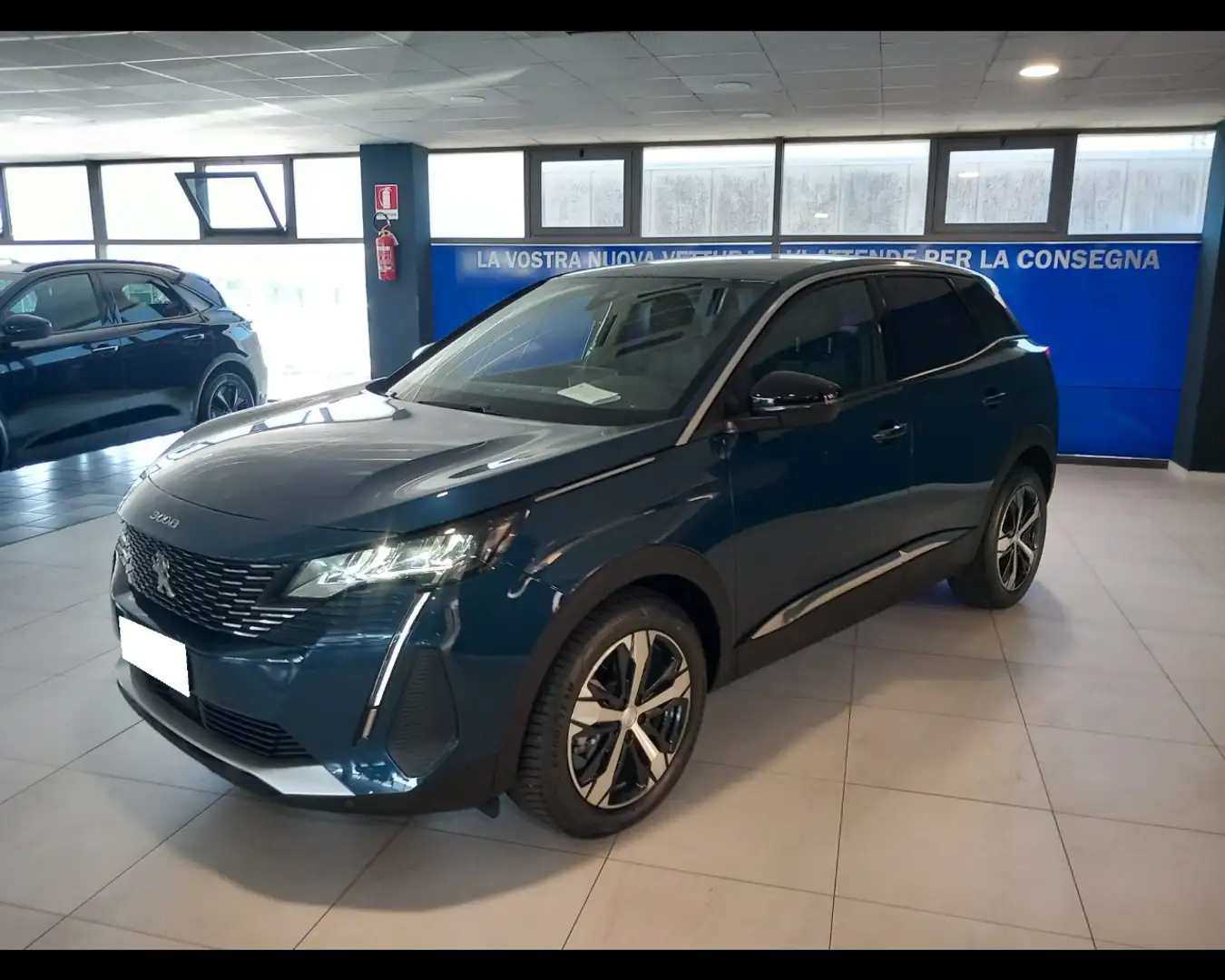 Peugeot 3008 1.5 BlueHDi Allure Pack Blau - 1