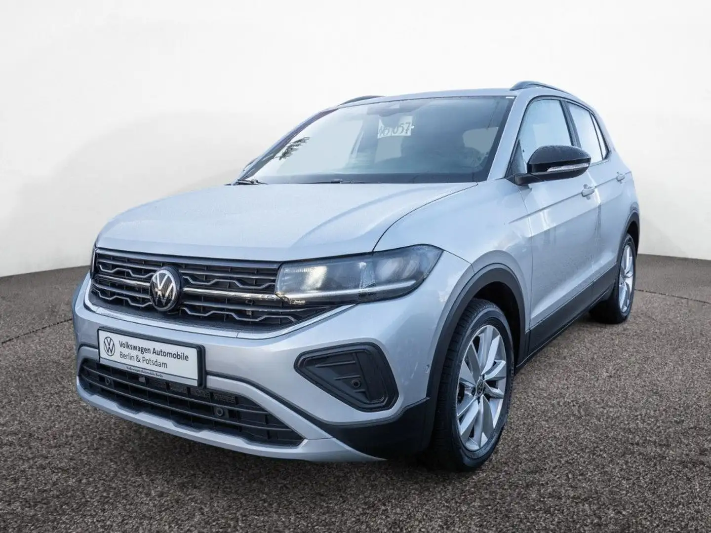 Volkswagen T-Cross 1.0 TSI DSG Goal Navi AHK LED PDC SHZ Silber - 2