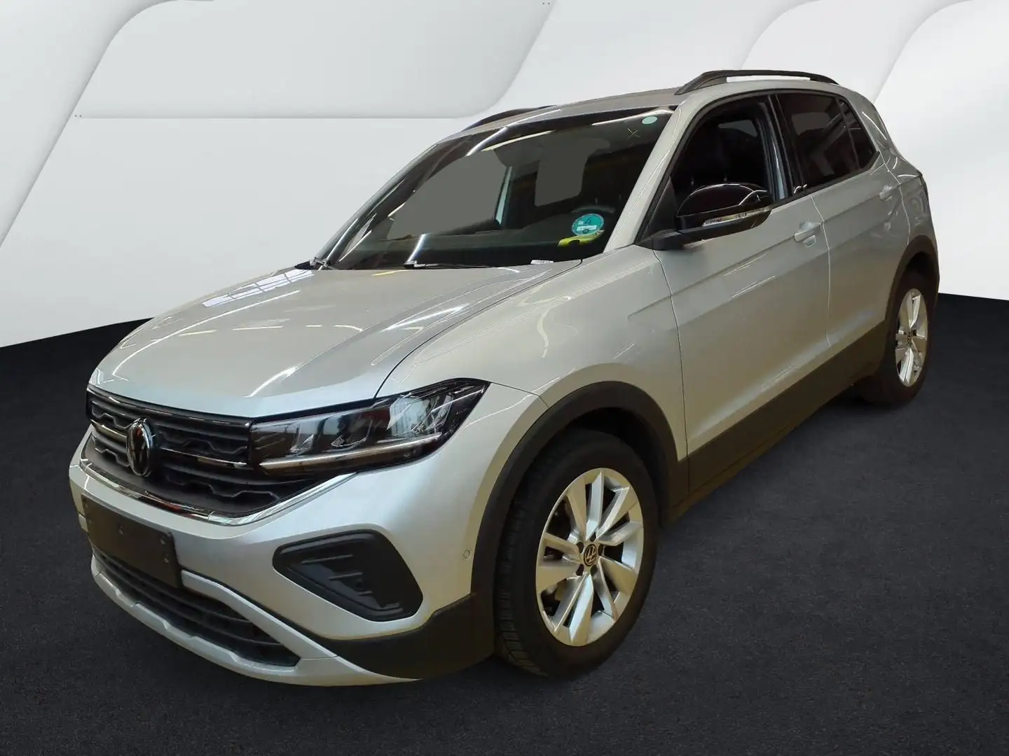 Volkswagen T-Cross 1.0 TSI DSG Goal Navi AHK LED PDC SHZ Silber - 2