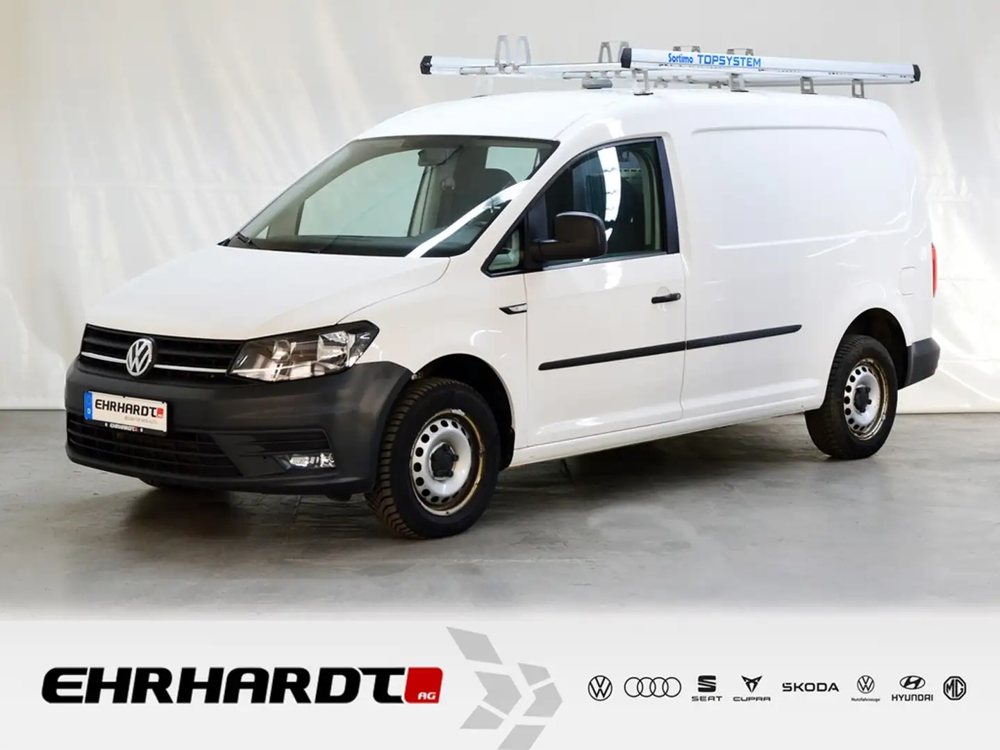 Volkswagen Caddy Maxi Kasten 2.0 TDI 4Motion SORTIMO*AHK*APP-CON... Weiß - 1