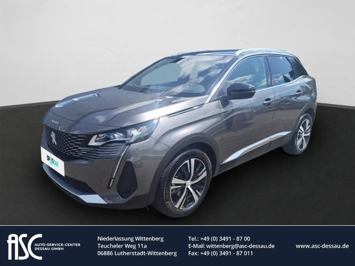 Peugeot 3008 GT-Line/FullLED/Navi/Sitzh/Kamera/el.Heckkl./CarPl Grau - 1