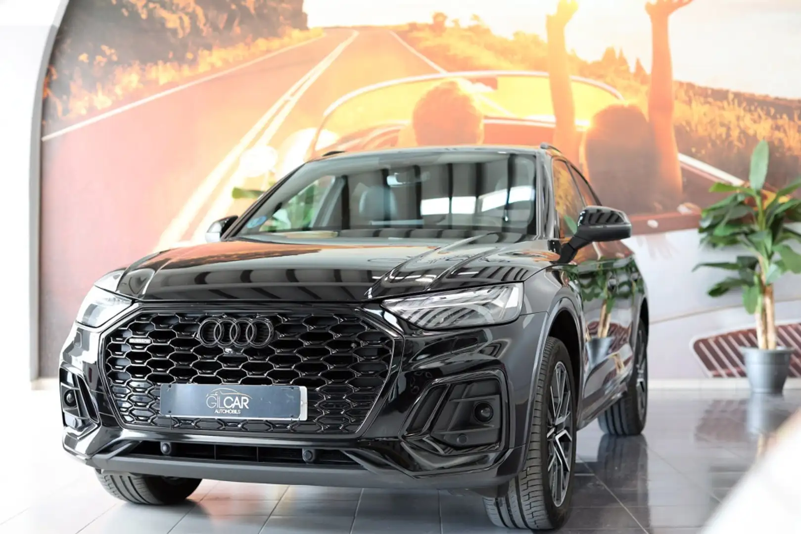 Audi Q5 40 TDI quattro-ultra Black line S tronic 150kW Noir - 1