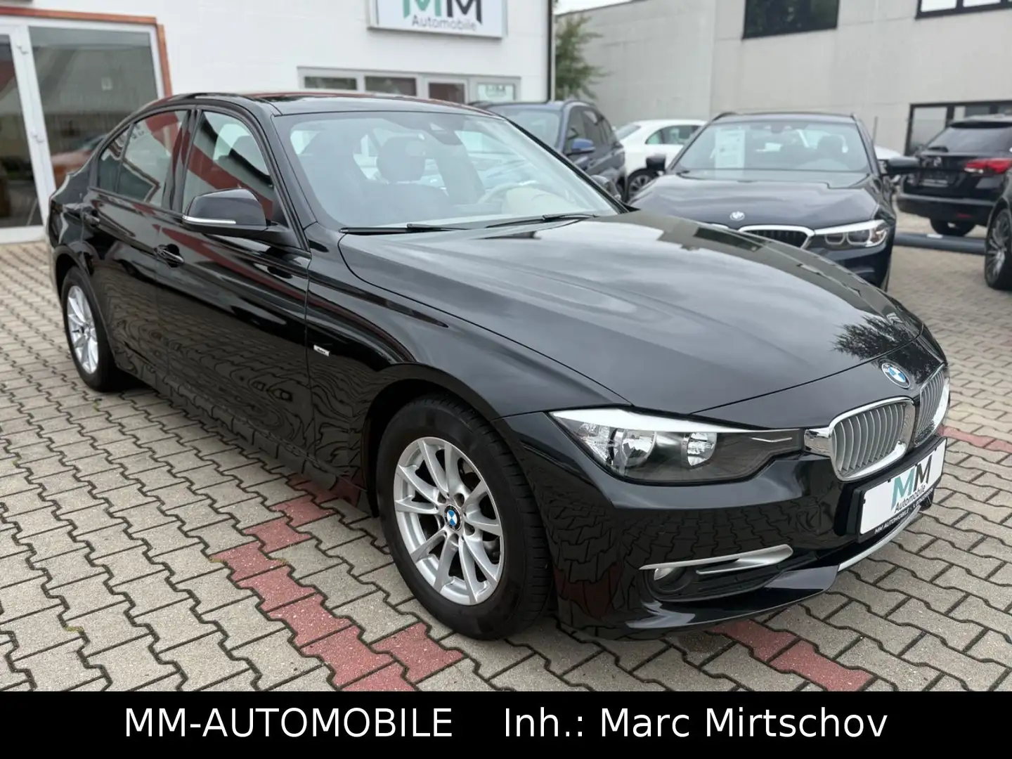 BMW 316 d Lim. Modern-2.HAND-NAVI-XEN-SCHIEBED-BMW KD Schwarz - 1
