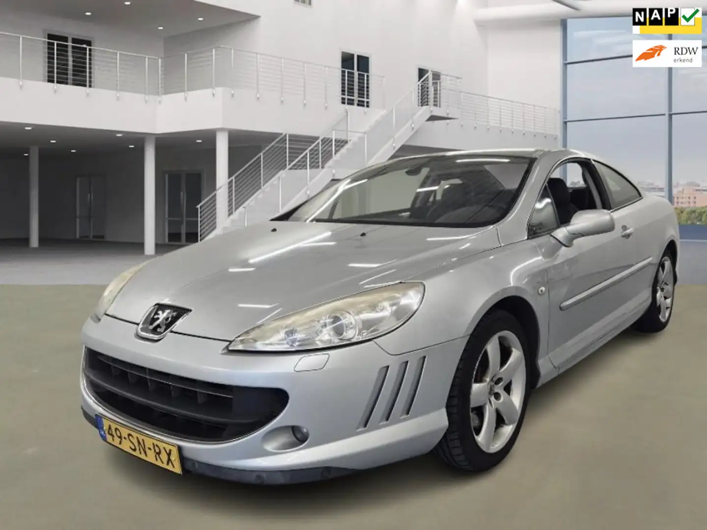 Peugeot 407 Coupé 3.0-24V Féline/AUT/NAVI/PSENSOR/XENON/LEDER/ Grey - 1