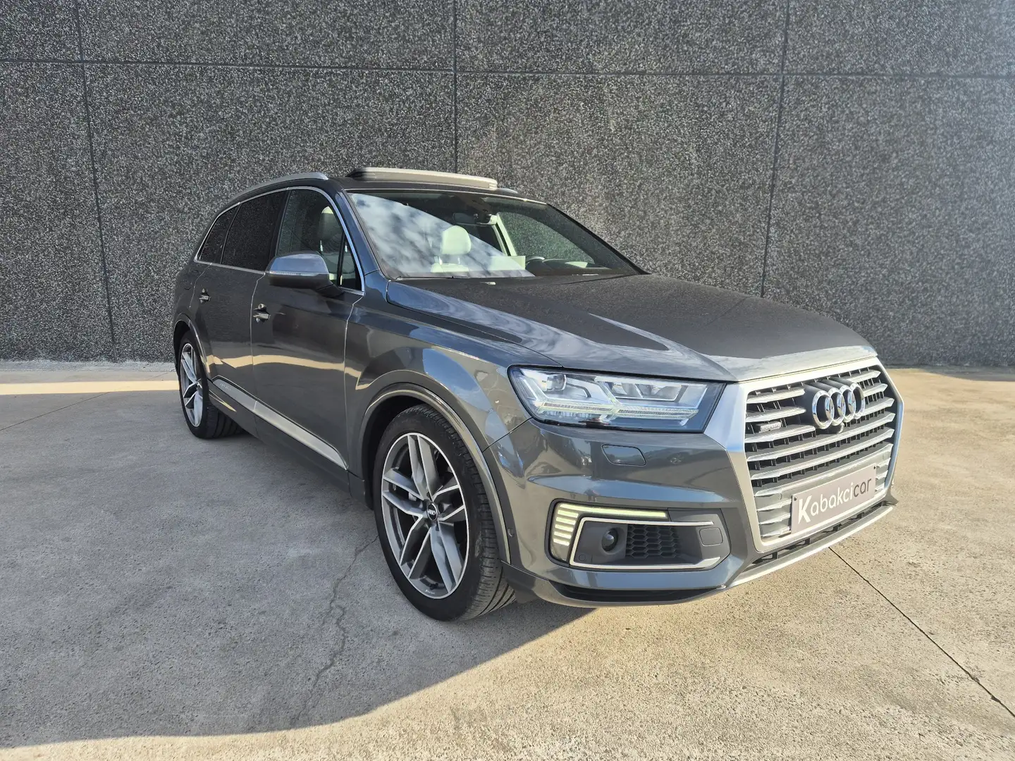Audi Q7 e-tron 3.0 TDi V6 Quattro e-tron//S-LINE//GARANTIE 12M Серый - 1