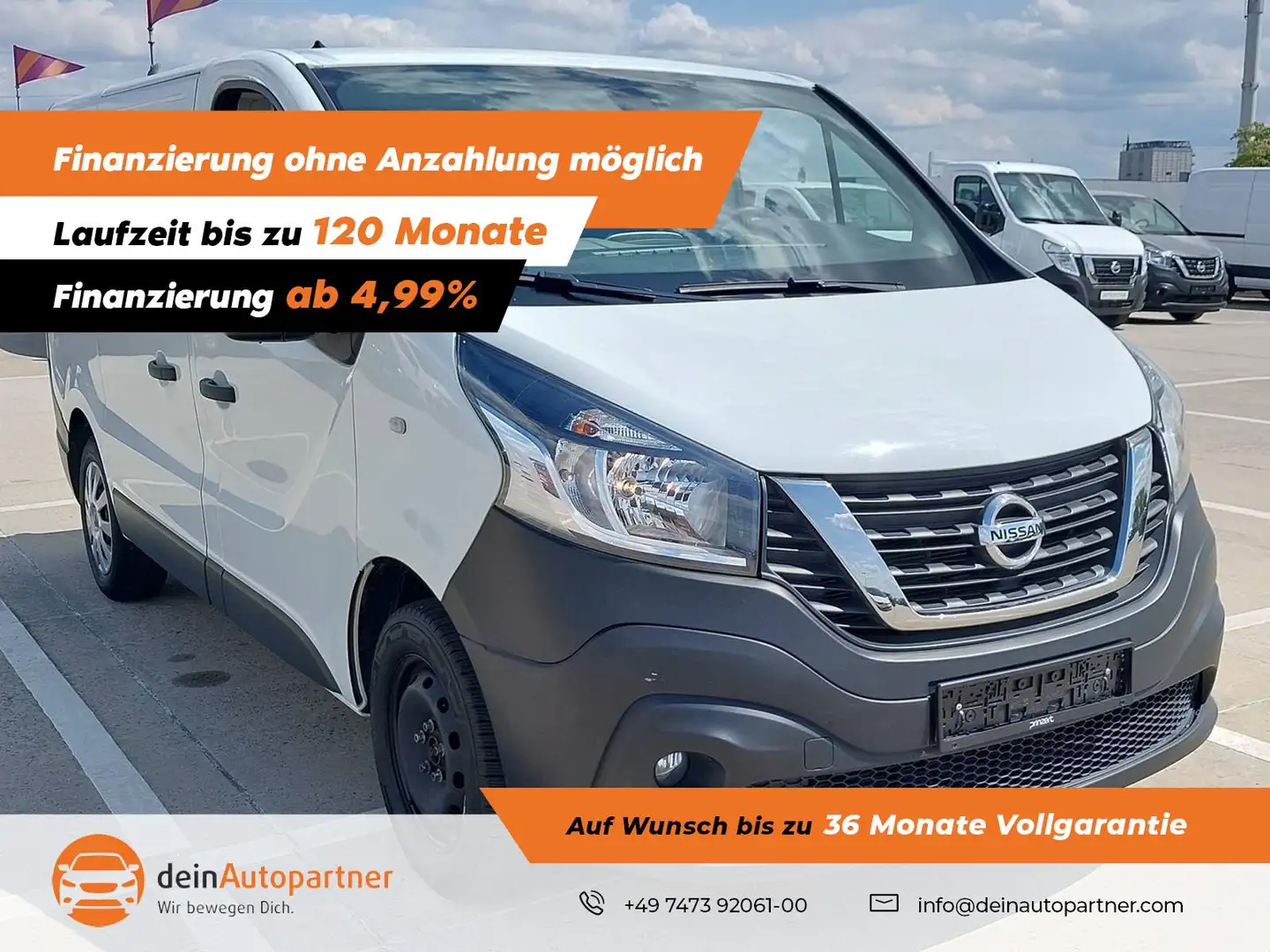 Nissan NV300 NV300  1.6 dCi Kastenwagen KLIMA/AHK/TEMPOMAT Alb - 1