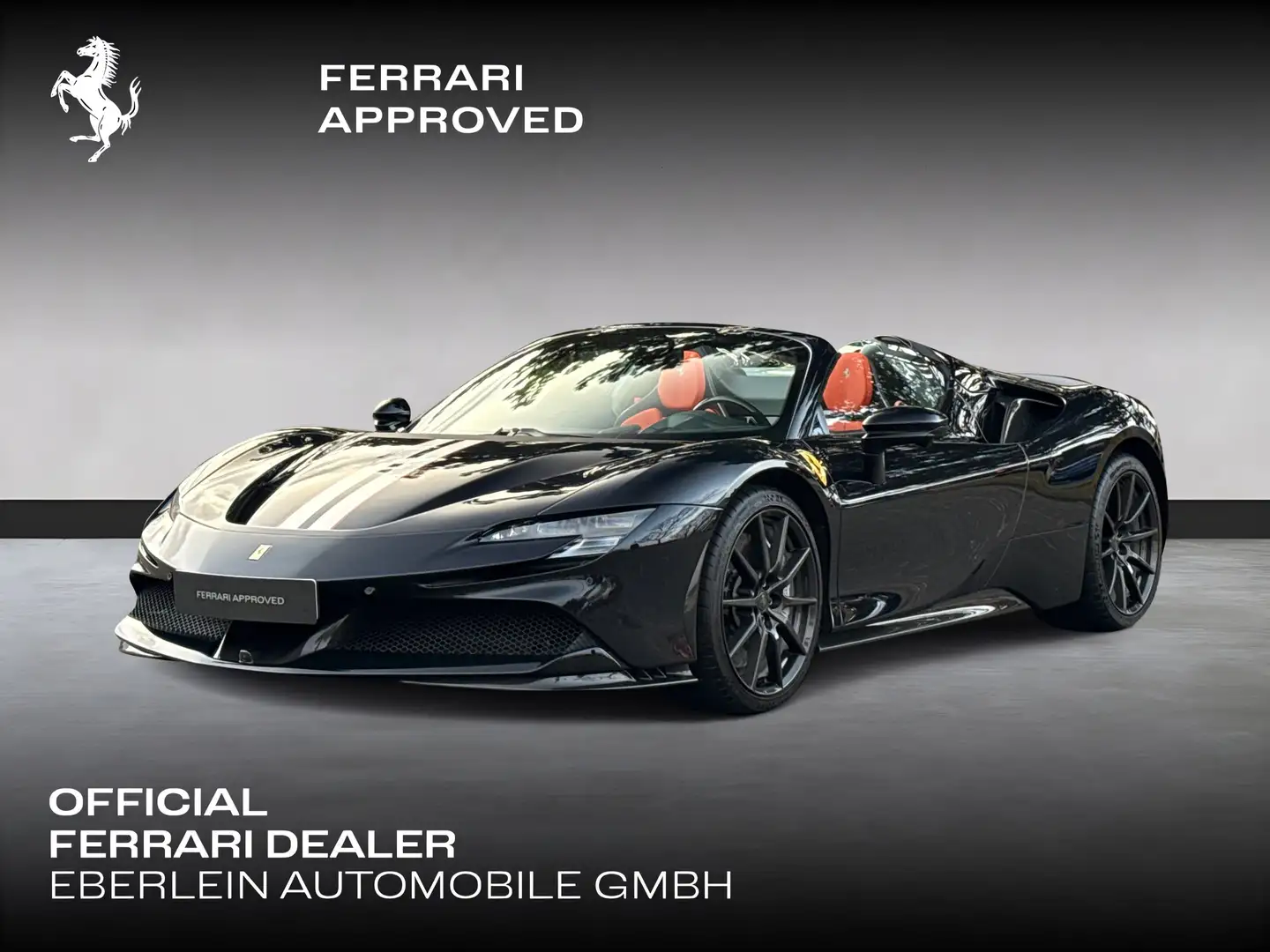 Ferrari SF90 Spider *Embleme*Navi*PDC*Klima*Leder* Blau - 1