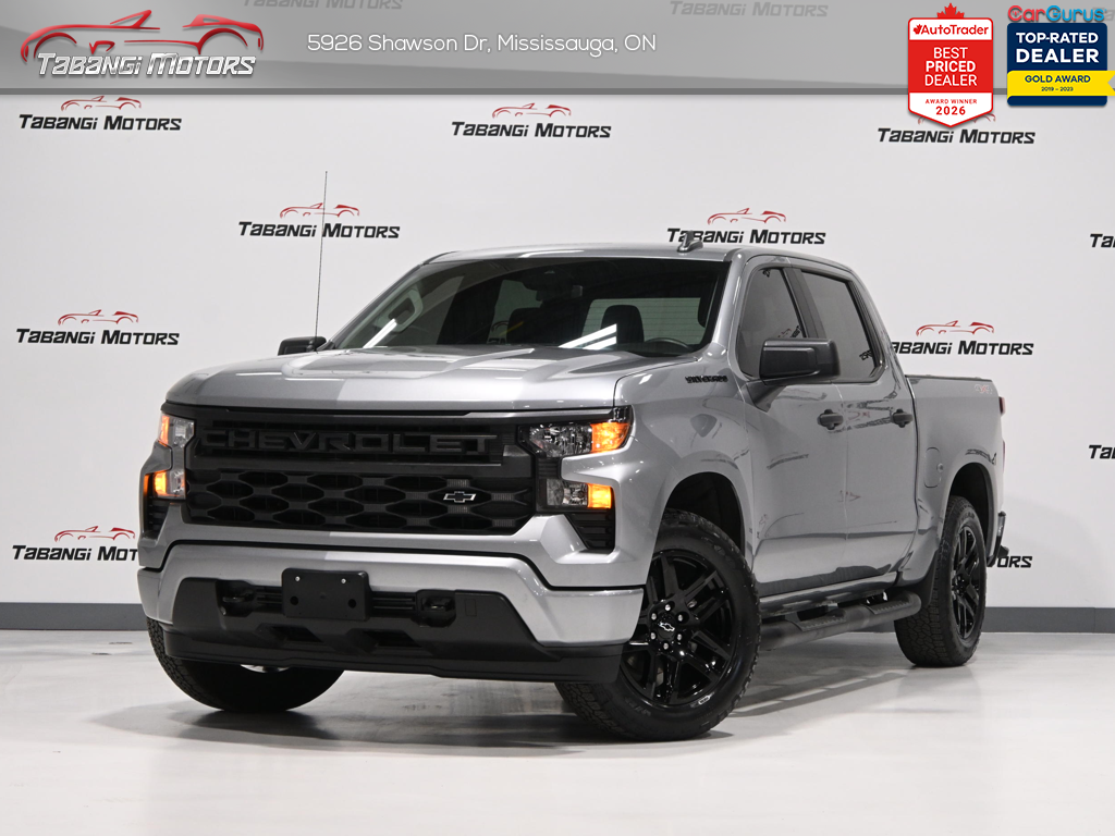 2024 Chevrolet Silverado 1500 Custom No Accident Lane Assist CarPlay Remote Sta