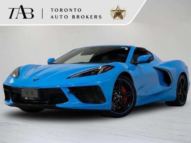 Blue 2024 Chevrolet Corvette Coupe Rear-Wheel Drive Automatic