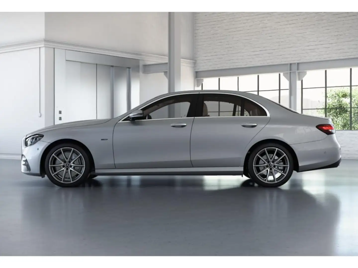Mercedes-Benz E 300 de Limousine 360°+MBUX+AHK+HUD+Sitzhzg+19 Silber - 2