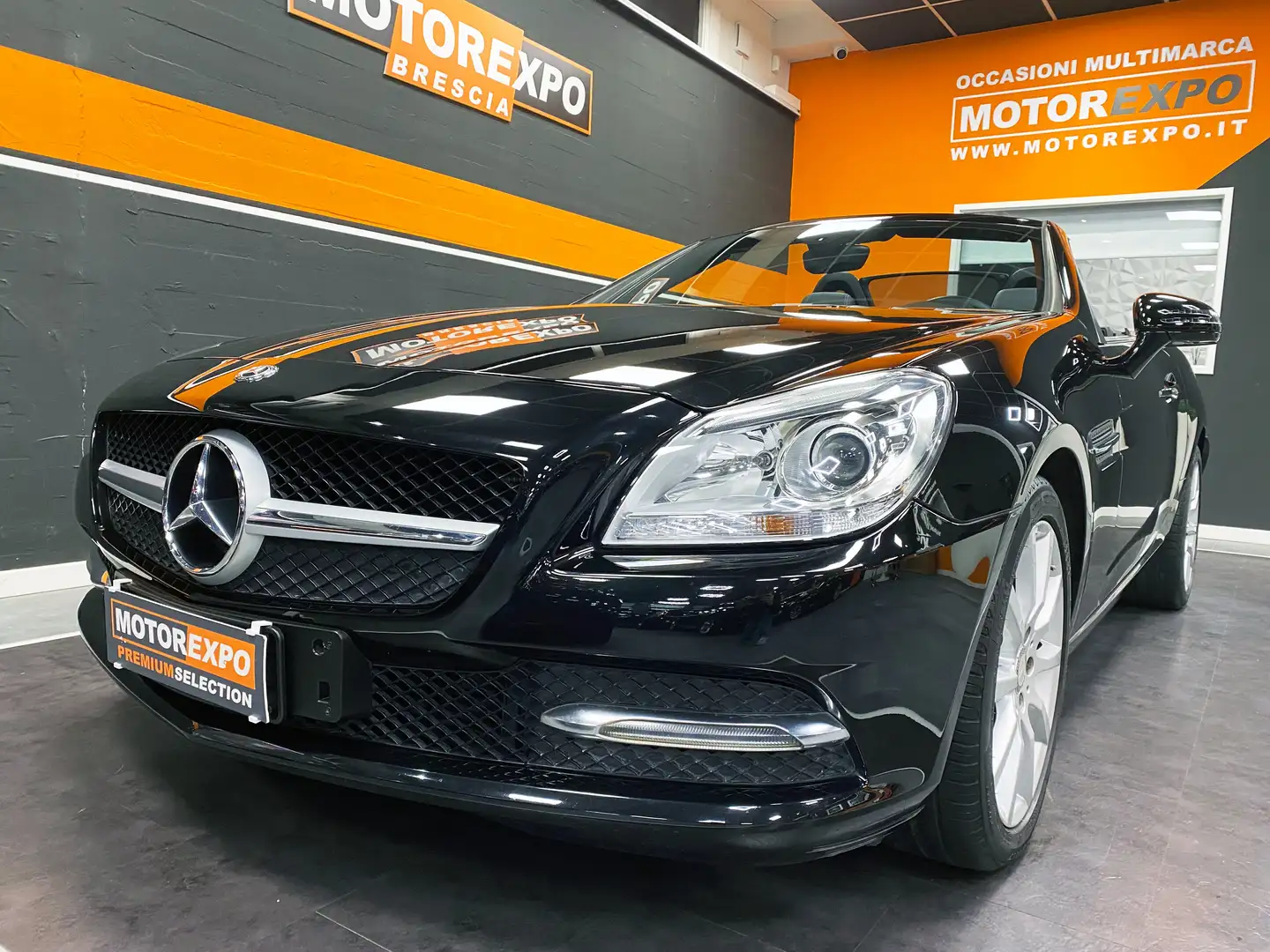 Mercedes-Benz SLK 200 184Cv CGI 7G Tronic Sport R172 Xeno/Navi/Pelle Schwarz - 1