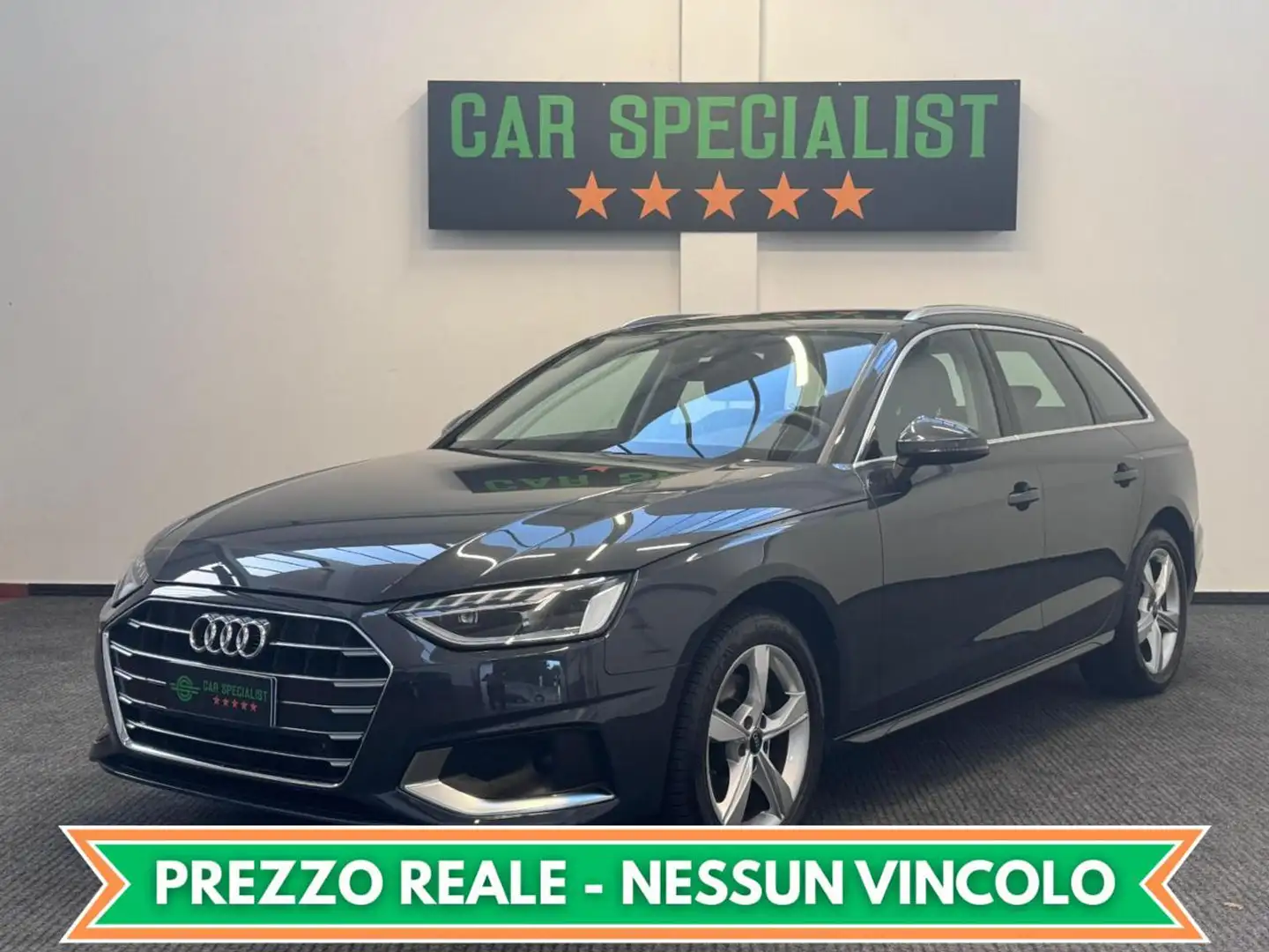 Audi A4 Avant 35 TDI/163 CV Stronic ACC|NAVI|PADDL|CARPLAY Gris - 1