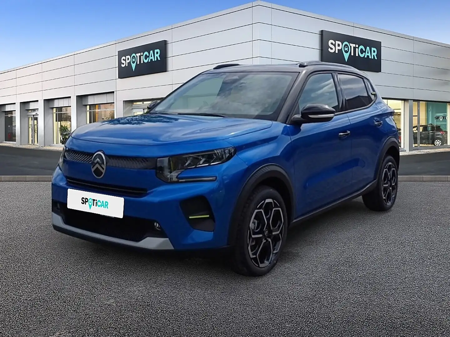 Citroen C3 Turbo 100PS Manue Blau - 1