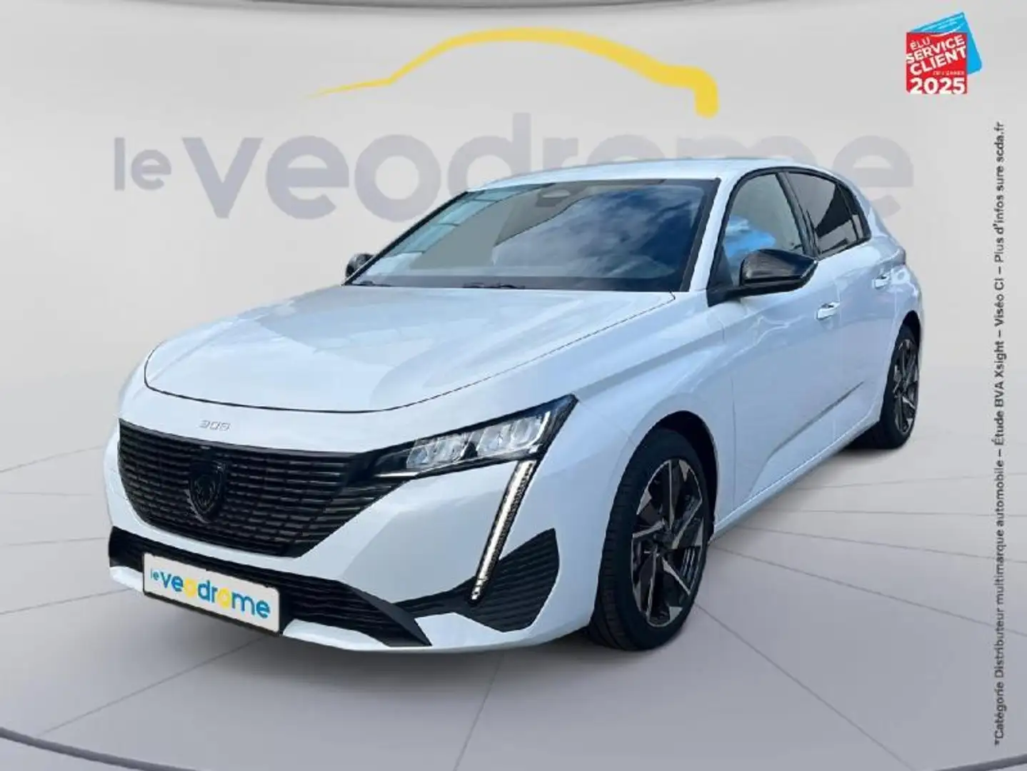 Peugeot 308 1.5 BlueHDi 130ch S\u0026S Allure EAT8 Wit - 1