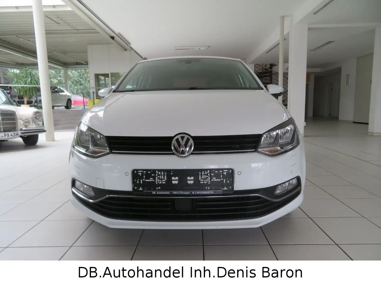 Volkswagen Polo V Lounge Aut. Navi ACC PDC SHZ Start-Stopp Weiß - 2