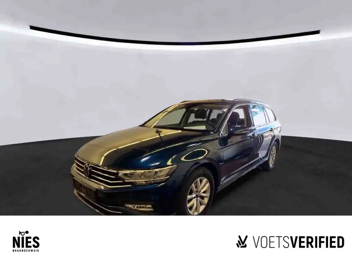 Volkswagen Passat Variant Business 2.0 TDI DSG LED+RearView+NAVI Blau - 1
