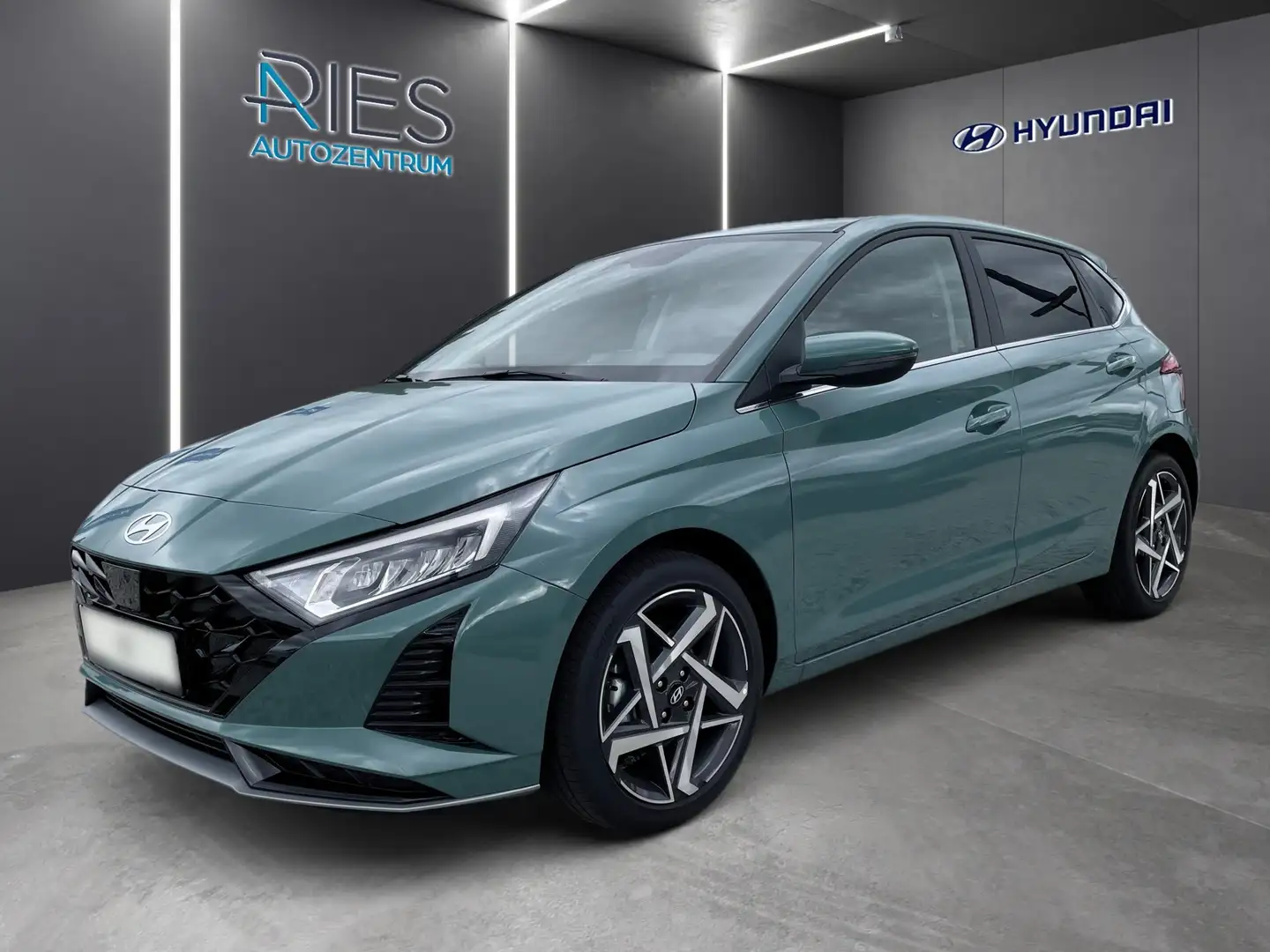 Hyundai i20 1.0 T-GDI Prime KlimaA*LED*Navi*SHZ*SoundSys Grün - 2