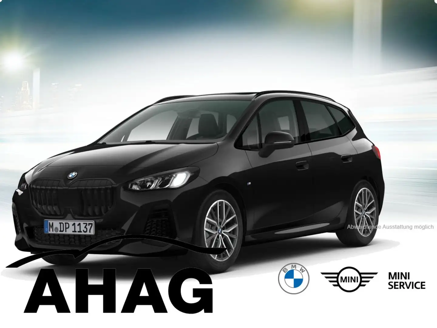 BMW 220 i Active Tourer Steptronic DCT M Sportpaket Schwarz - 1