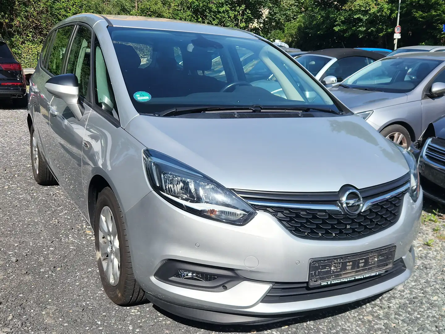 Opel Zafira Edition Start/Stop/7Sitzer/Cam/Navi/Euro6 8 x Alus Silber - 1