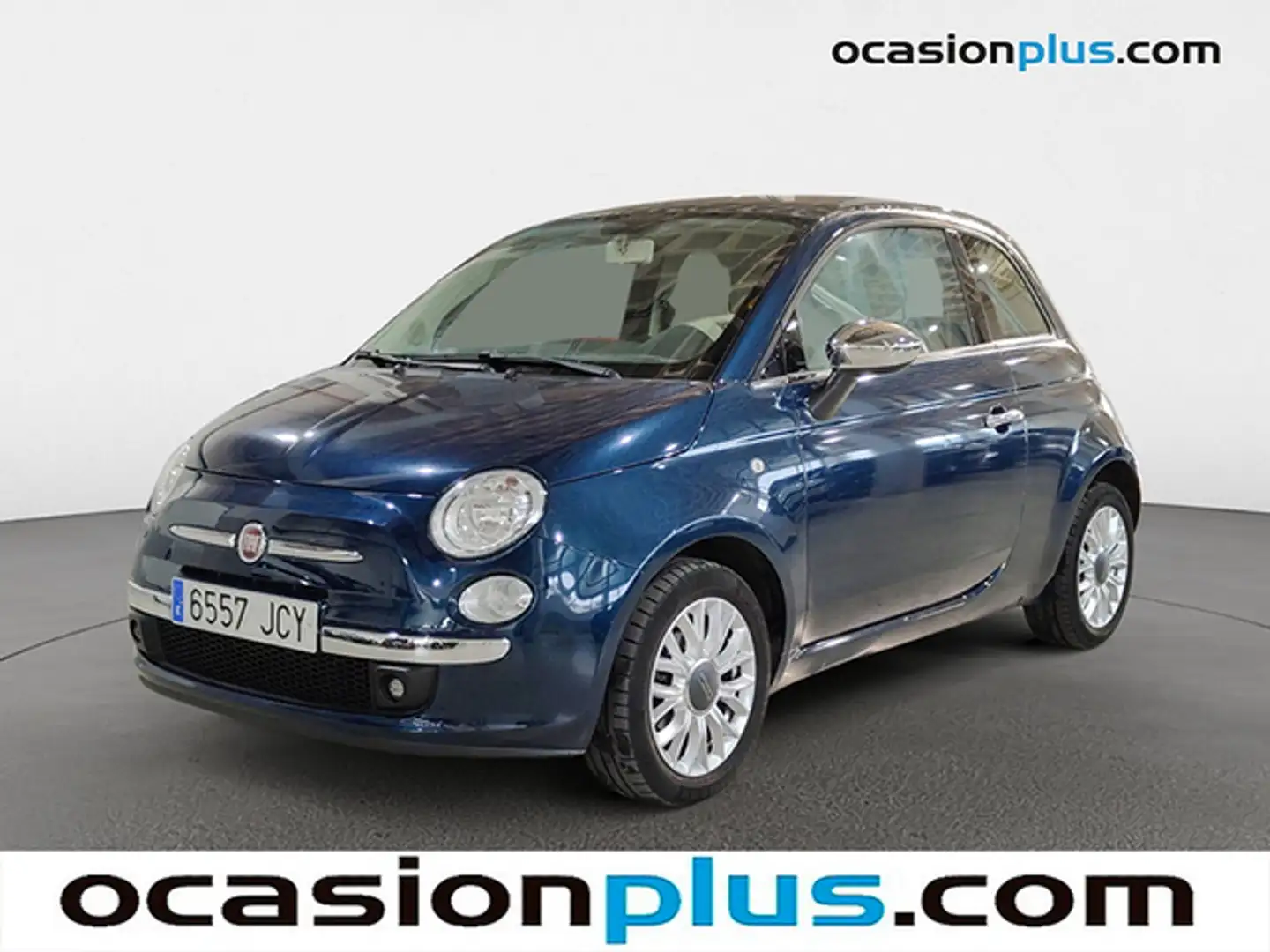 Fiat 500 1.2 Lounge Azul - 1