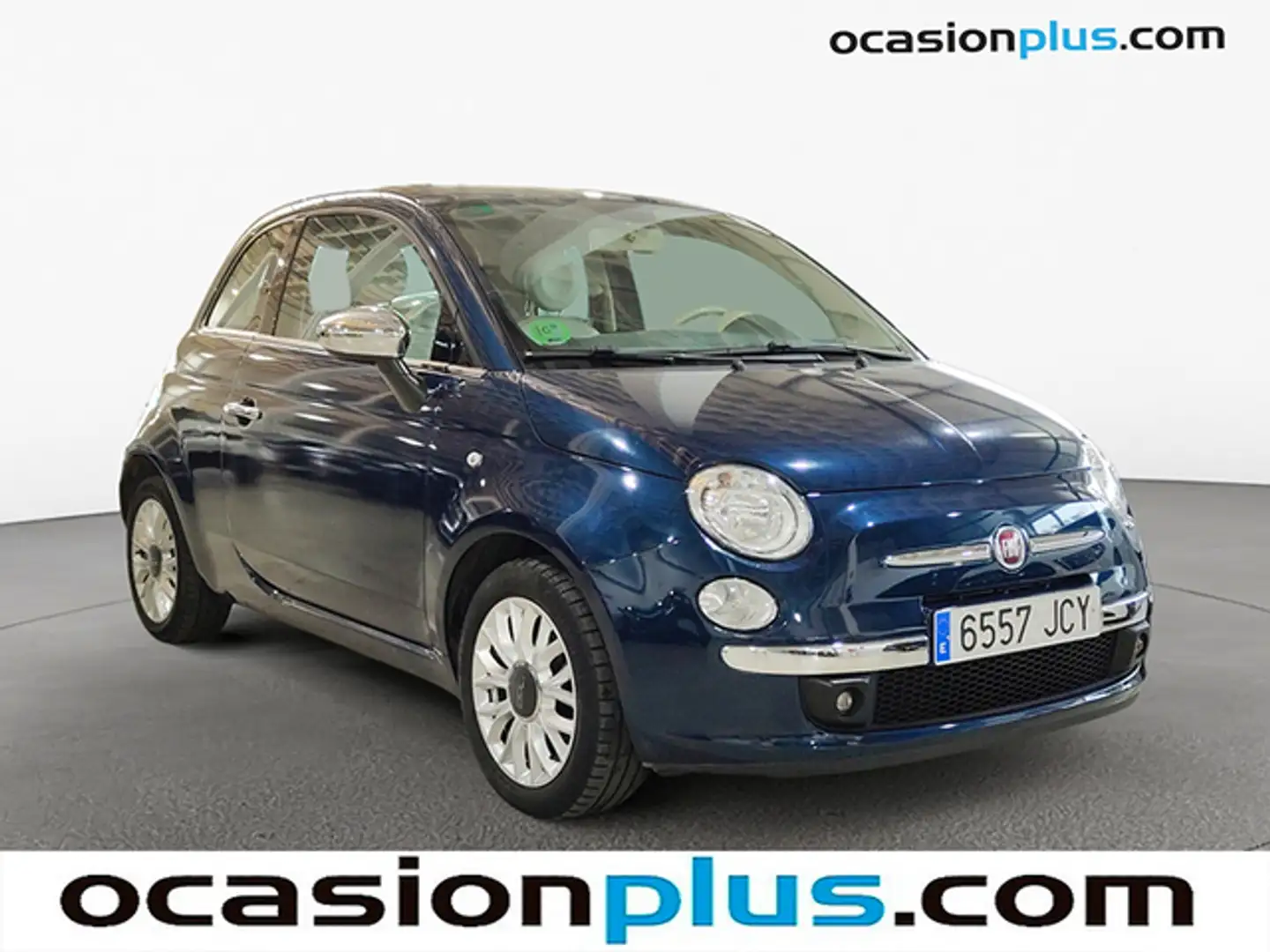 Fiat 500 1.2 Lounge Azul - 2