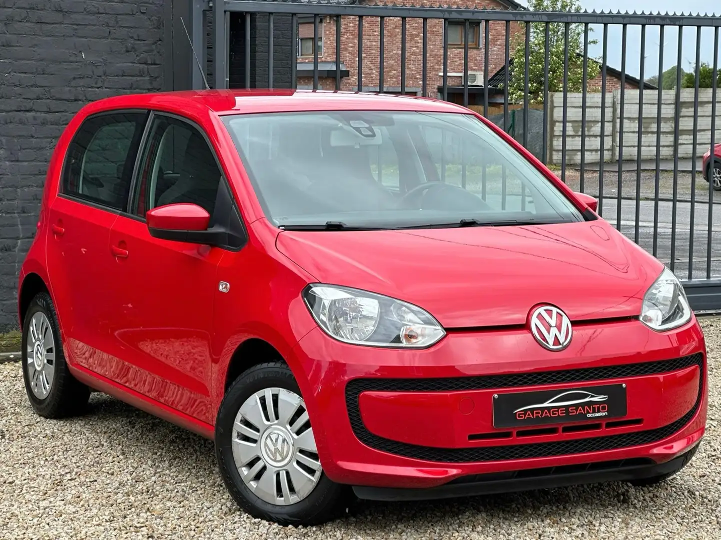Volkswagen up! 1.0i Move A.C  / Occasion Garantie 12 mois / Rouge - 2
