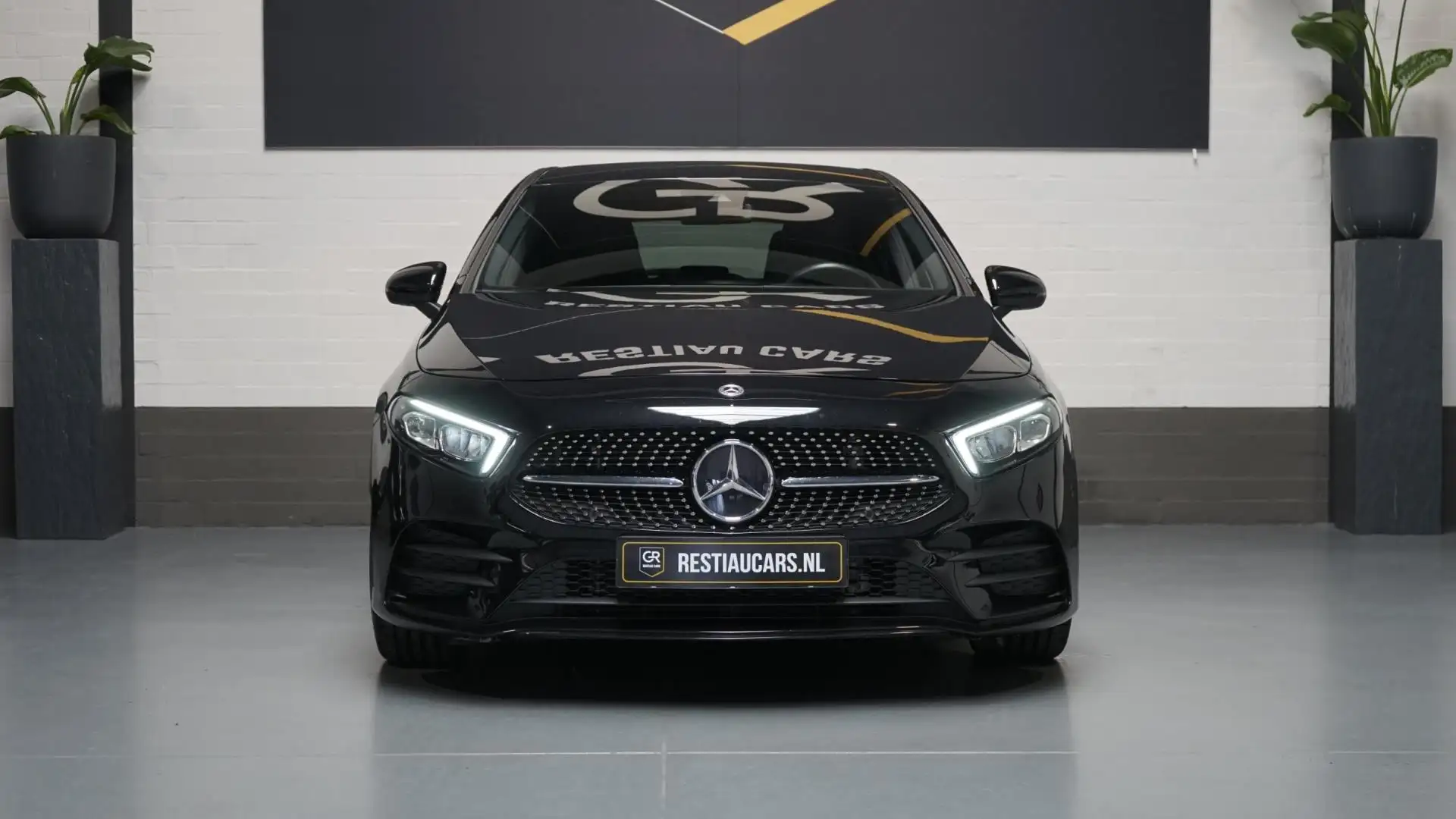 Mercedes-Benz A 200 A200 AMG AUTOMAAT-AMBIANCE-CAMERA-CLIMA-KEYLESS-LE Fekete - 2