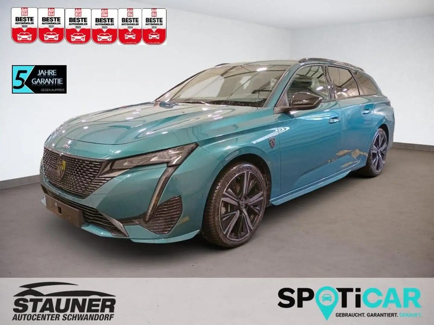 Peugeot 308 SW GT PureTech 130PS AT8*KEYLESS*PDC*KAMERA* Blau - 1