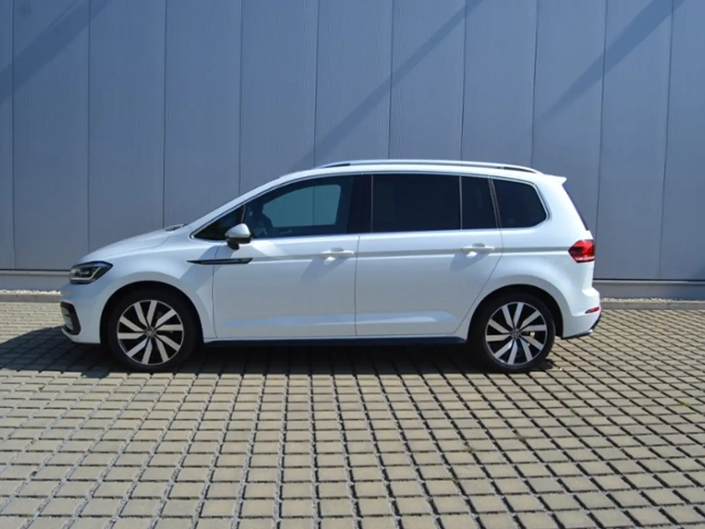 Volkswagen Touran 2.0 TDI DSG R-Line MEGA-VOLL/STAND-HZ/PANORAMA/18 Weiß - 2