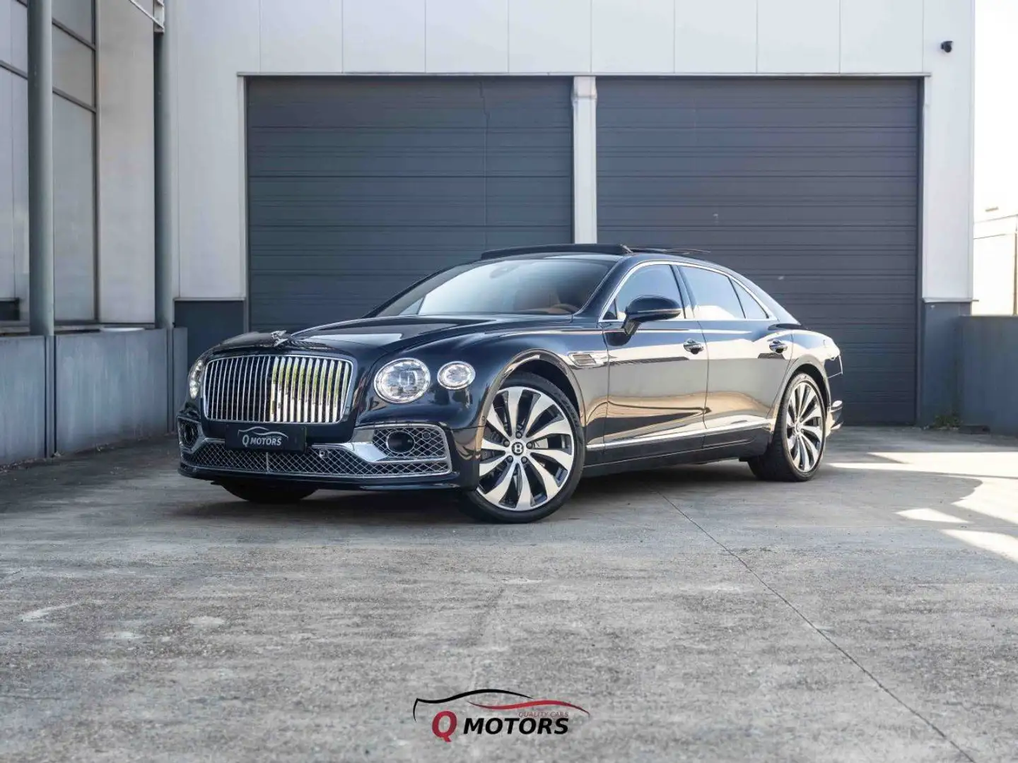 Bentley Flying Spur 2.9 BiTurbo V6 PHEV Mulliner-LED-360-KEYL-SOFT-BTW Blauw - 1