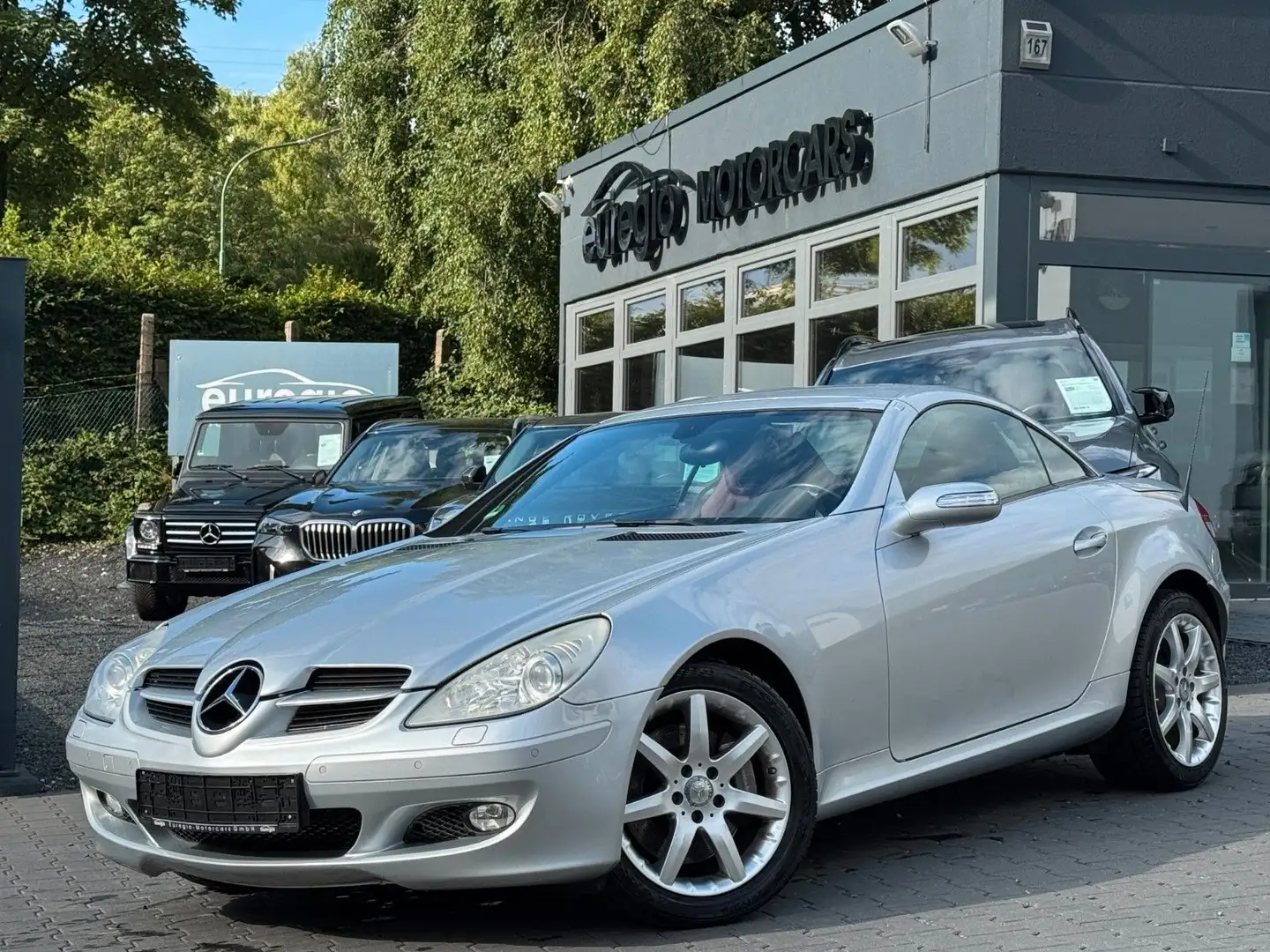 Mercedes-Benz SLK 350 Cabrio Aut. - Leder - Navi - Xenon /// Argent - 2