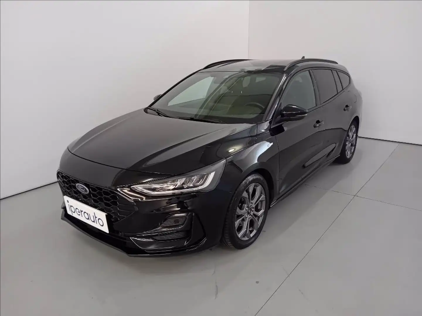 Ford Focus sw 1.5 ecoblue st-line x 120cv auto Zwart - 1