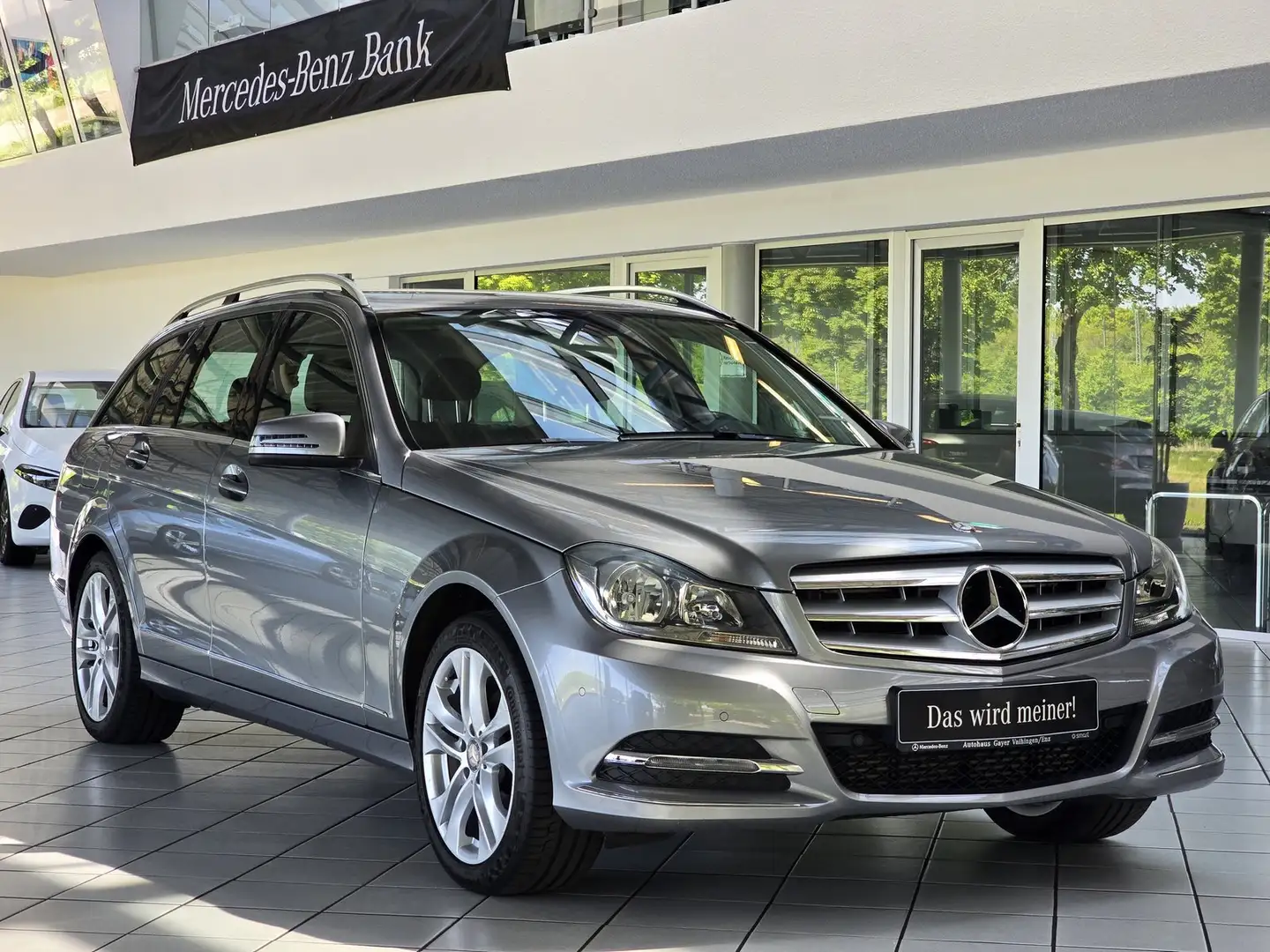 Mercedes-Benz C 180 CGI Avantgarde Automatik AHK+NAVI+PDC+SHZ+ Argent - 1