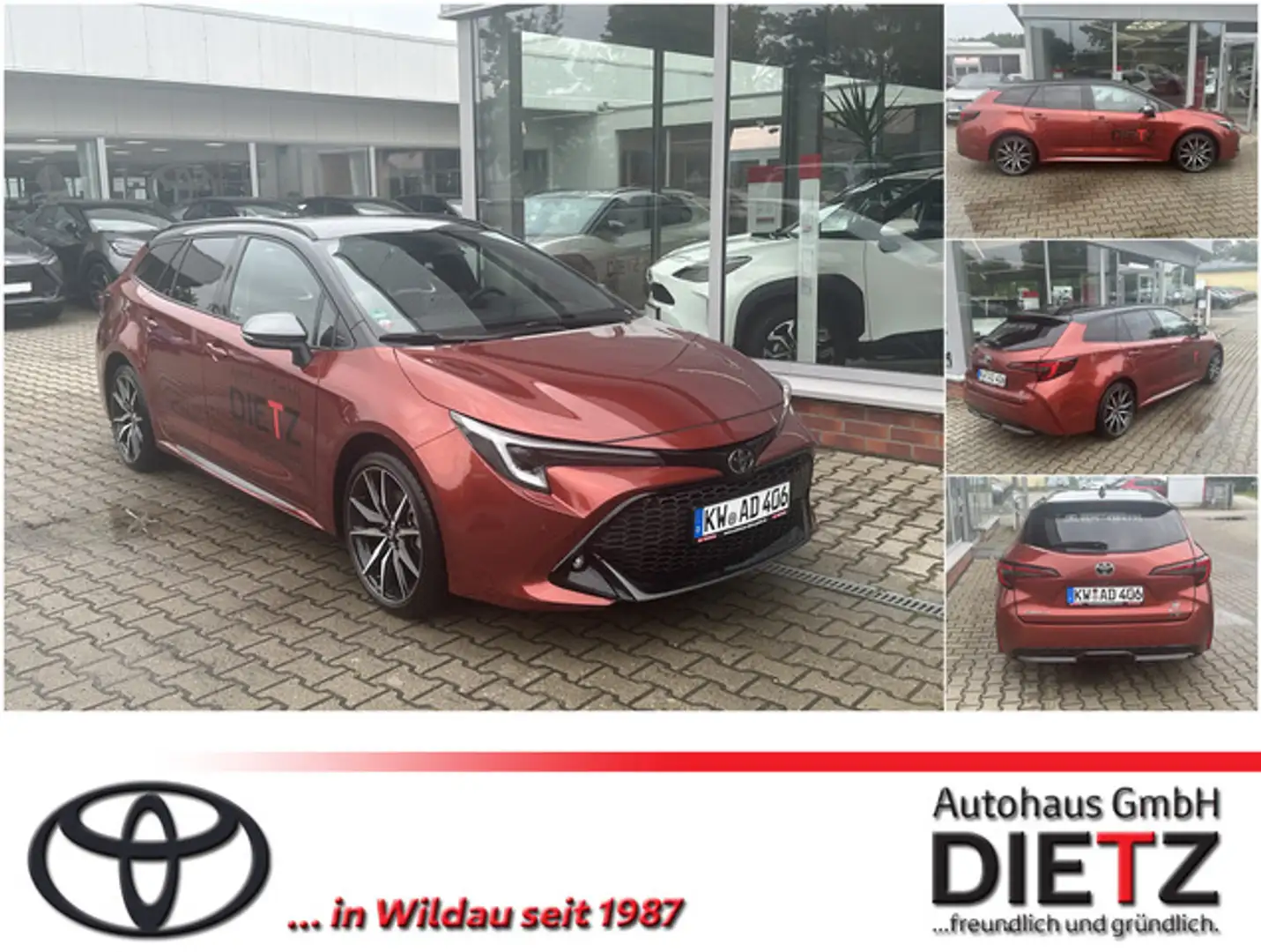 Toyota Corolla Touring 2.0 Hybrid GR Sport*ACC*KAM*TOTW Orange - 1
