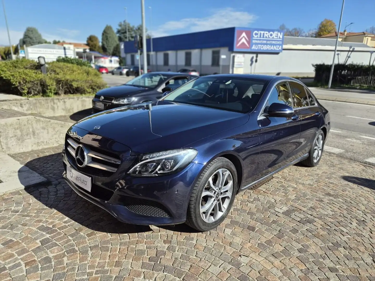 Mercedes-Benz C 200 200 d (bt) Business auto Bleu - 1
