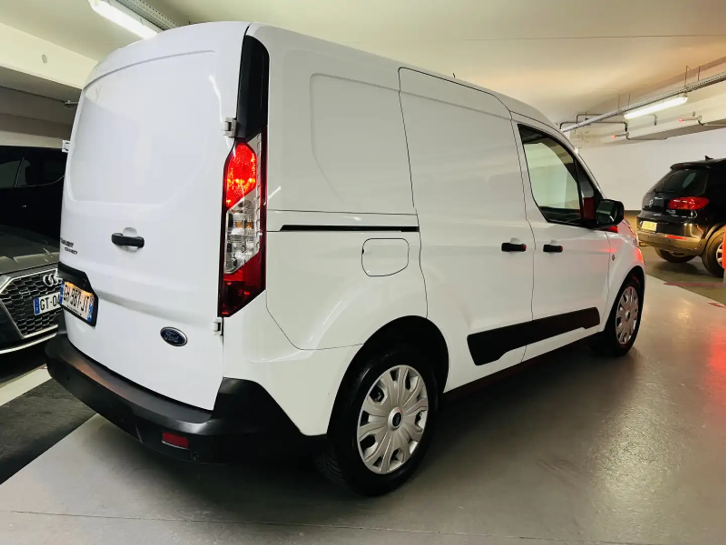 Ford Transit Connect L1 1.5 ECOBLUE 100CH TREND BVA 11491¤ HT**** 1ère  Blanc - 2