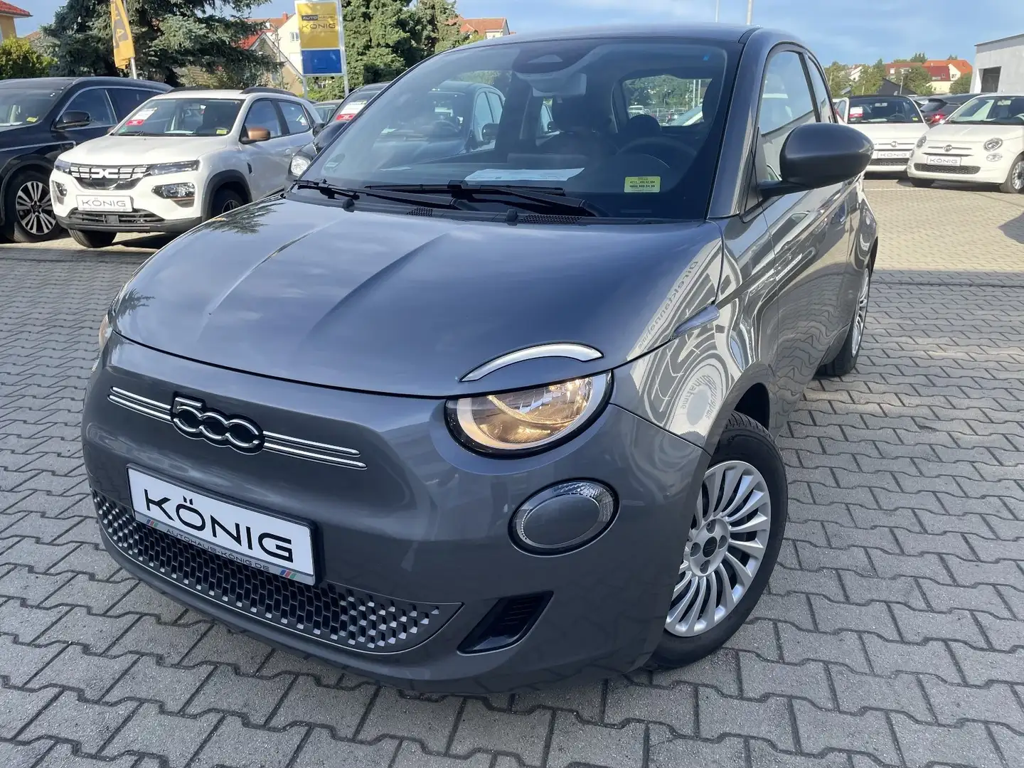 Fiat 500e Neuer 500 320km Reichweite Grau - 1