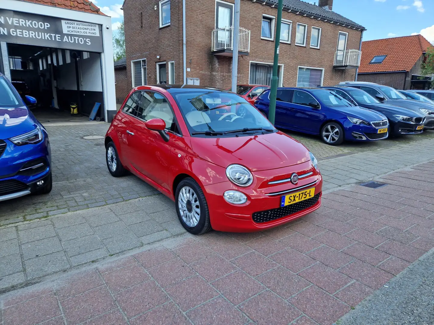 Fiat 500C 0.9 TwinAir Turbo Lounge Rood - 2