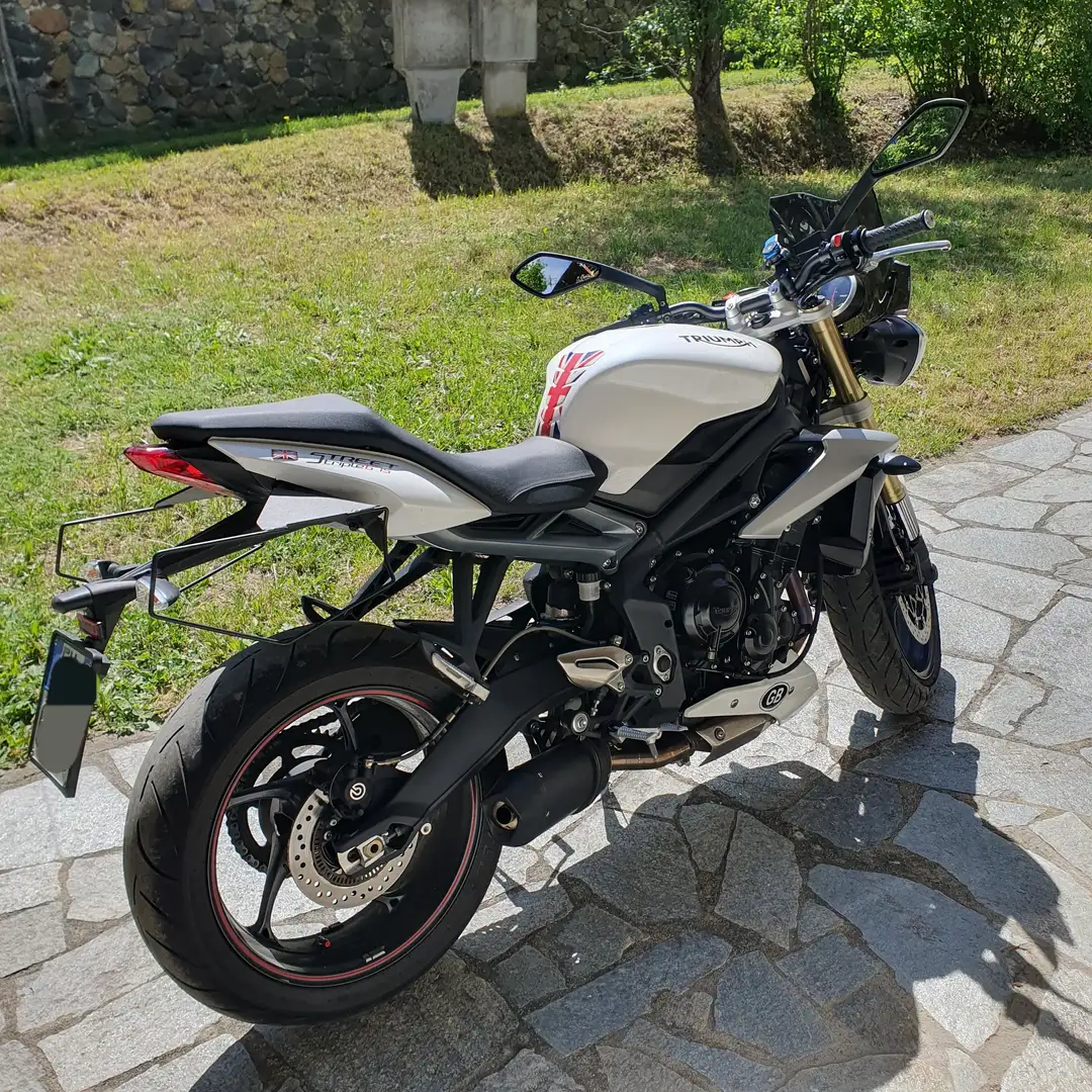 Triumph Street Triple 675 ABS Bianco - 2