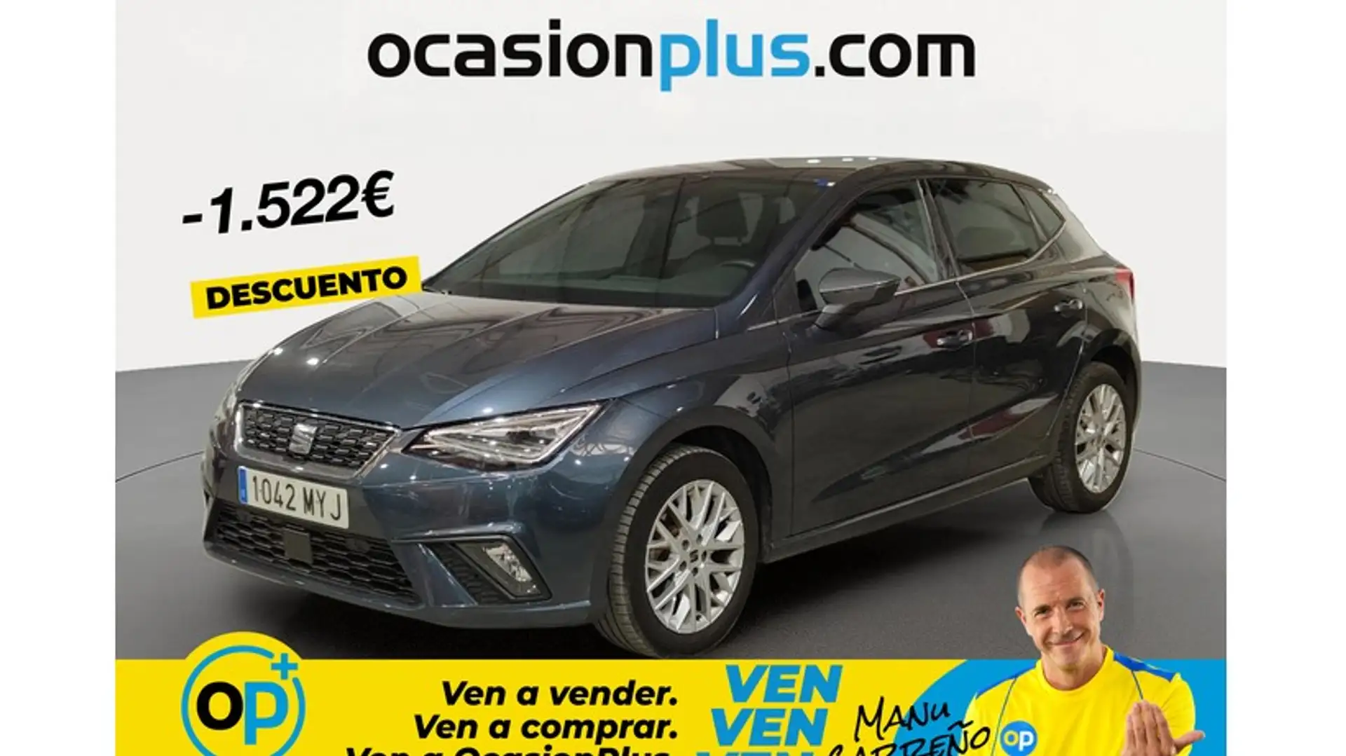 SEAT Ibiza 1.0 TSI S&S Xcellence 115 Gris - 1